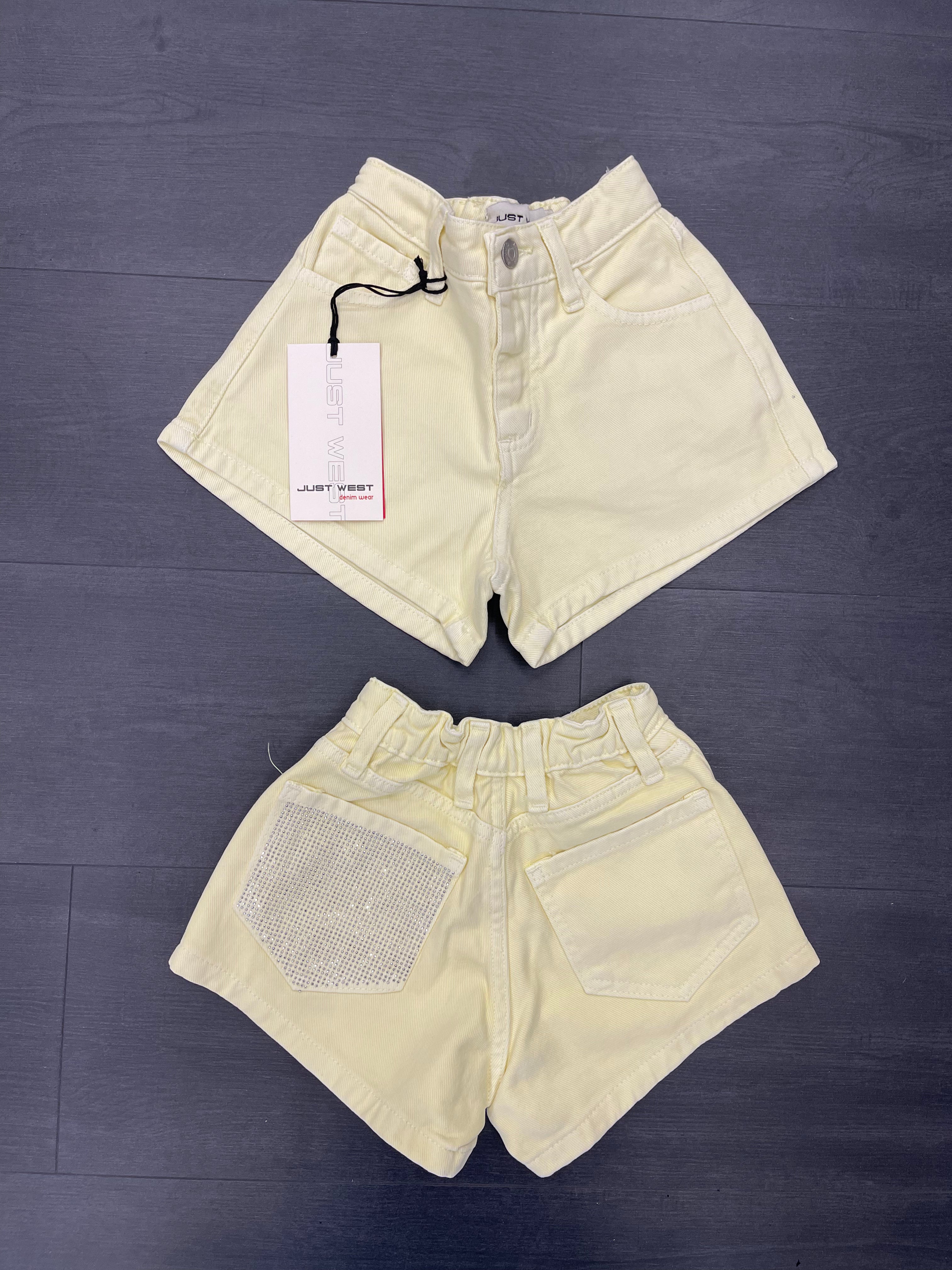 Pantaloncino Bambina TASCA BRILLANTINATA 028