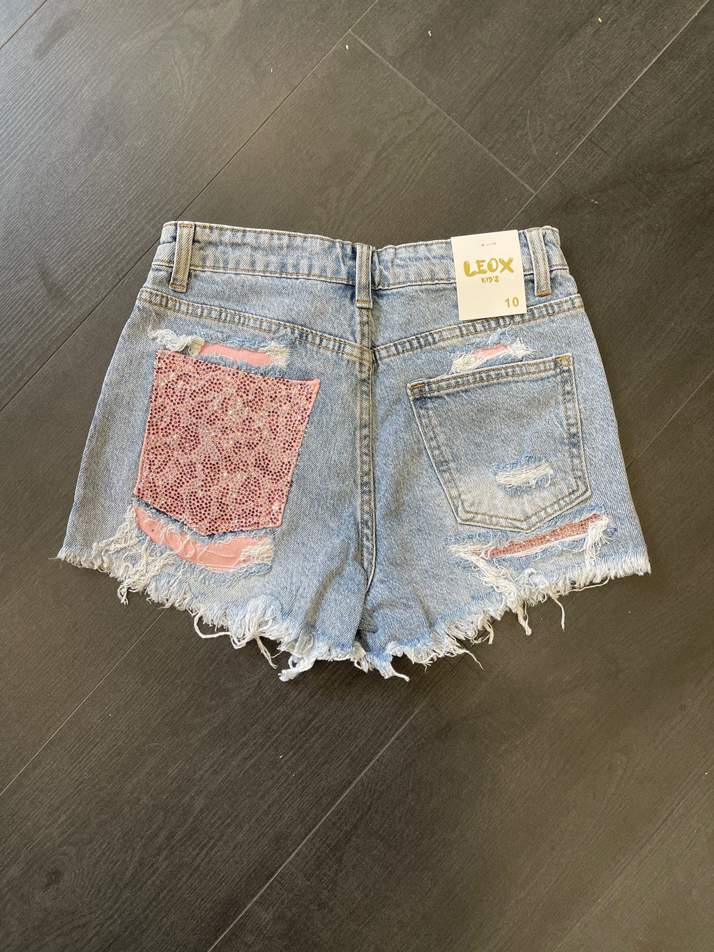 Pantaloncino BAMBINA LEOX TASCA MACULATA ✨ 146