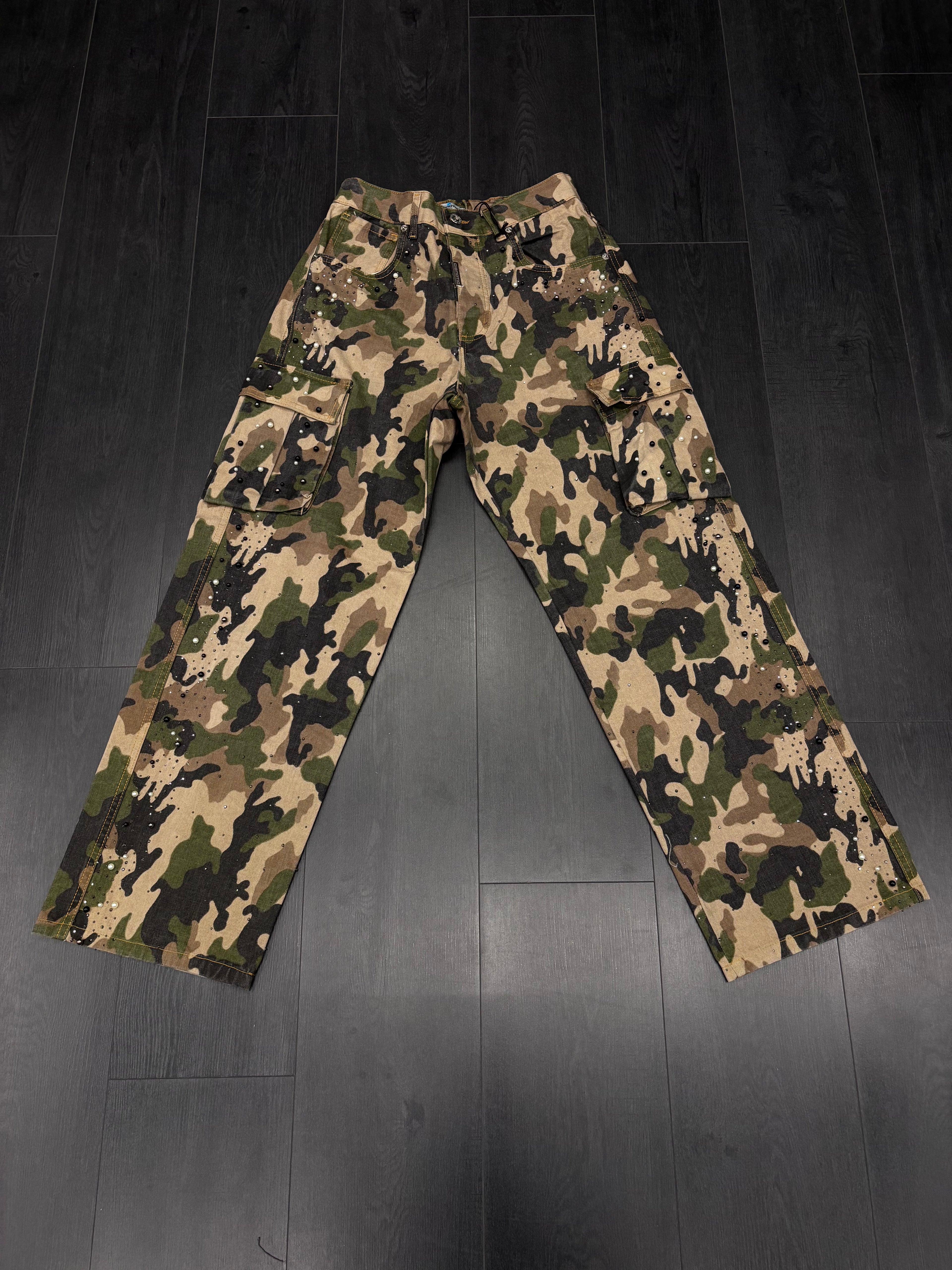 JEANS Ragazzo ARMY STRASS