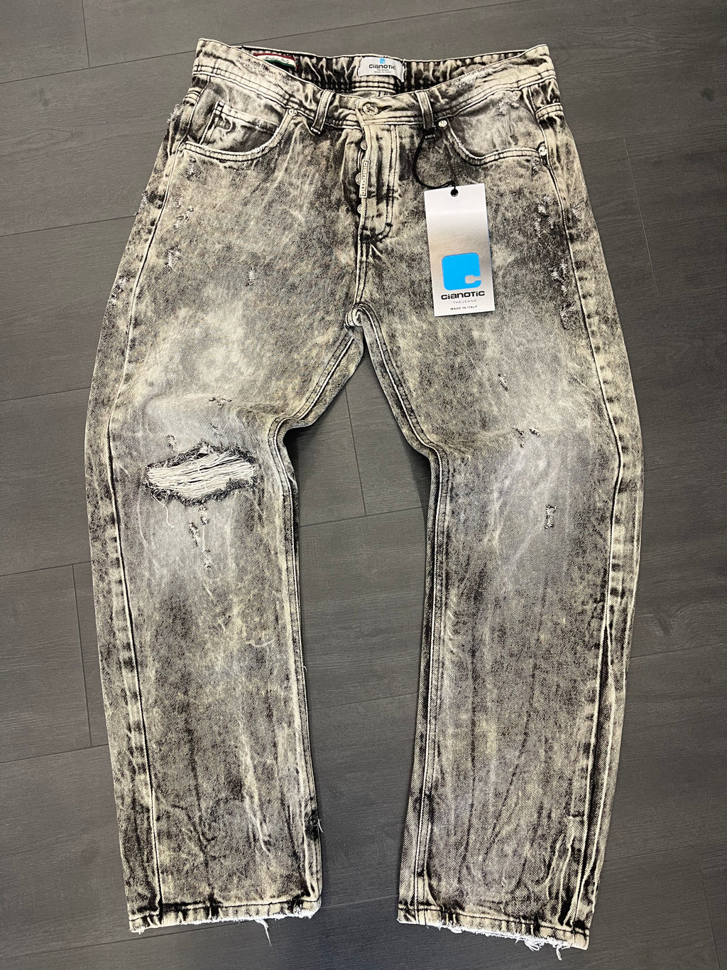 JEANS Ragazzo CIANOTIC DETROIT BLACK