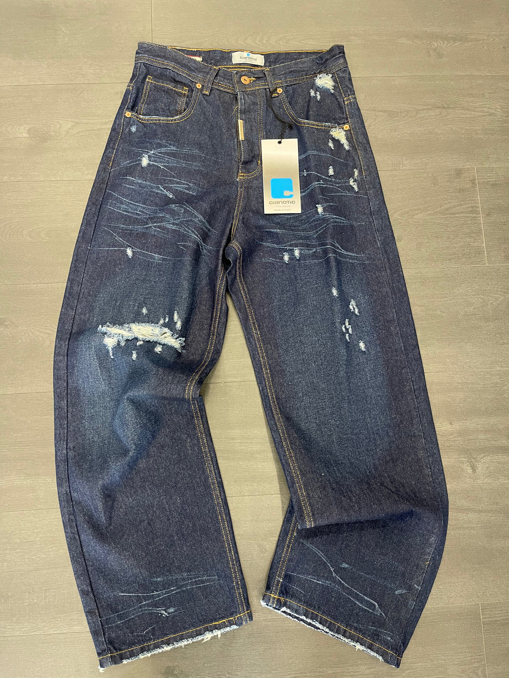 JEANS Ragazzo CIANOTIC BAGGY WEBBER