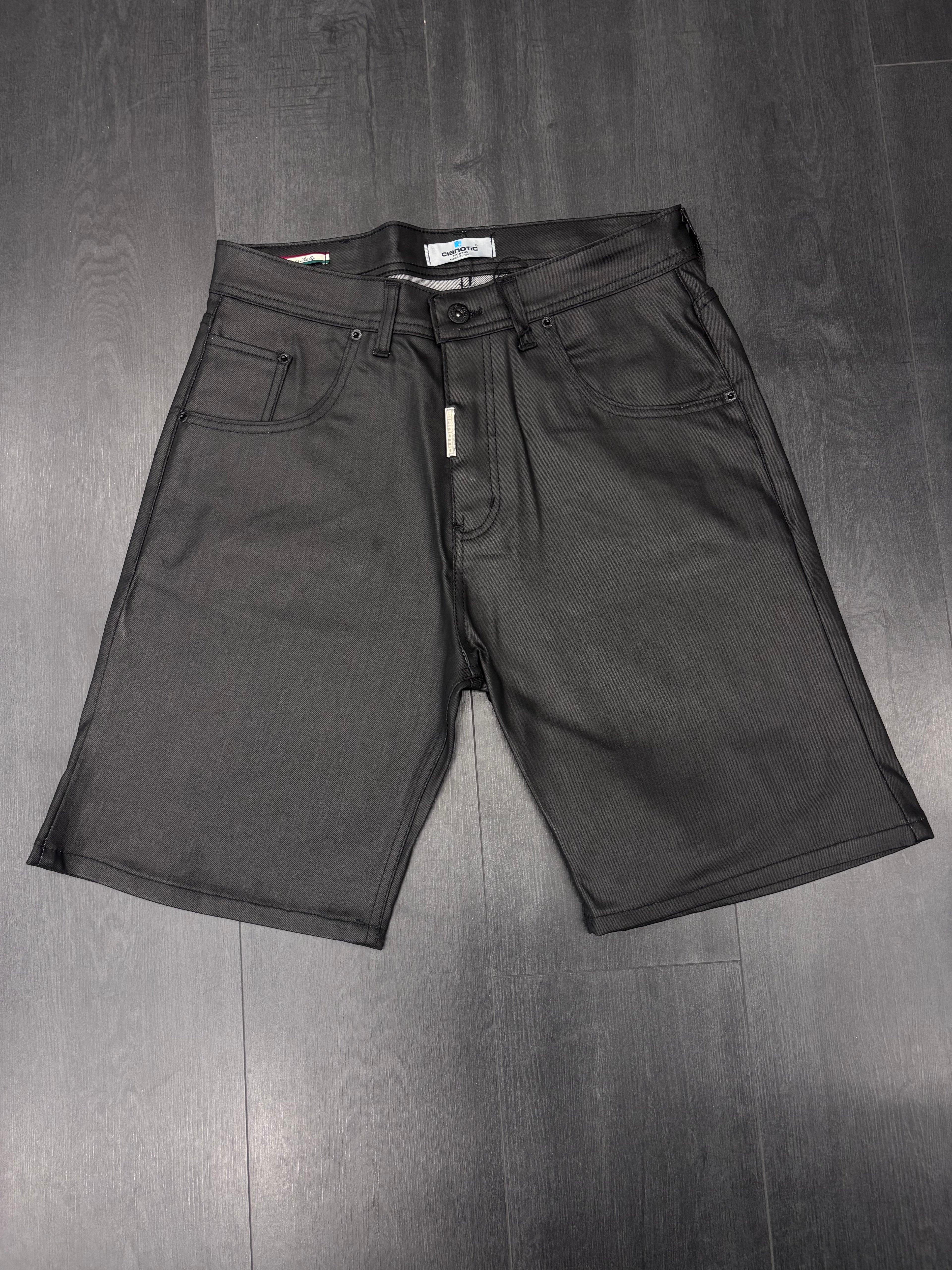 BERMUDA Ragazzo SPALMATO WHITE/BLACK
